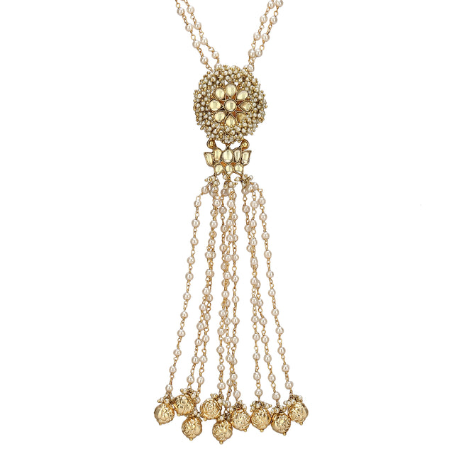 Nayaab Afsa Kundan Necklace Set