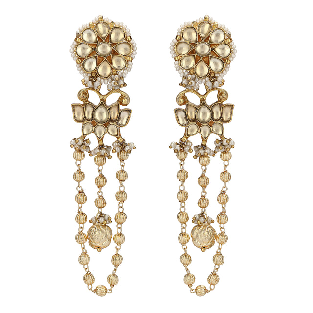 Nayaab Afsa Kundan Necklace Set