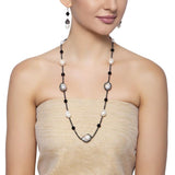 BLACK BAROQUE PEARL SET