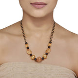 Golden Balls Black Oynx String