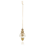 Gold Plated Kundan Tika