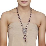 Kundan Amethyst Pendant