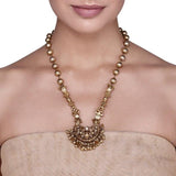 KUNDAN CHAND GHUNGROO NECKLACE