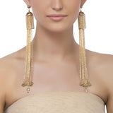 TASSEL  SHOULDER DUSTER EARRINGS