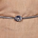 ZIRCON BLUE AGATE SIVER BELT
