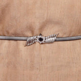 ZIRCON BLUE ONYX BELT