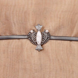 ZIRCON WHITE CHALCEDONY BELT