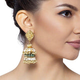 LAKSHMI GREEN JHUMKIS