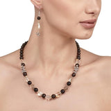CITRINE BLACK ONYX SET