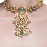Samyukta Kundan Fluorite Choker Set