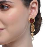 Samyukta Citrine Pearl Necklace Set