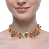 Samyukta Zircon Pearl Choker
