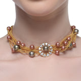 Samyukta Zircon Pearl Choker