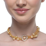 Samyukta Zircon Pearl Choker