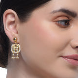 Samyukta Kundan Chain Mesh Necklace Set