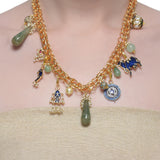 Samyukta Multi Charm Necklace Sautoir
