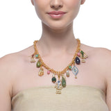 Samyukta Multi Charm Necklace Sautoir