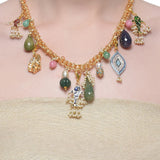 Samyukta Multi Charm Necklace Sautoir