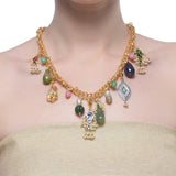 Samyukta Multi Charm Necklace Sautoir