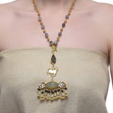 Samyukta Gai Kundan Sautoir Necklace