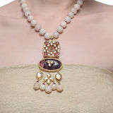 Samyukta Fluorite Kundan Necklace Set
