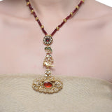 Samyukta Kundan Sautoir Necklace Set