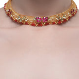 Samyukta Gold Plated Kundan Necklace