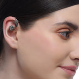 Sterling Silver 92.5  Bugdhi Earcuff Earrings
