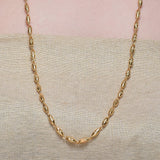 Gold Plated DC Lozenge Ball Chain