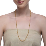 Gold Plated DC Lozenge Ball Chain