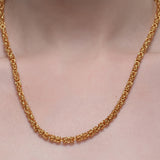 Gold Plated Fine Byzantine Chain
