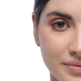 Grishma Rose Plated Zircon Triple Line Set