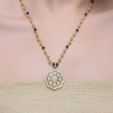 Grishma Gold Plated Zircon Necklace Set