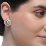 Grishma Gold Plated Zircon Necklace Set