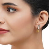 Gold & Silver Plated Leela  Kundan Pendant Necklace Set