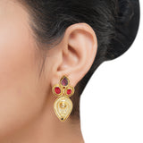 Gold Plated Sampurna Bohochic Statement Necklace Set