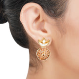 Gold Plated Sampurna Kundan Nakashi Necklace Set