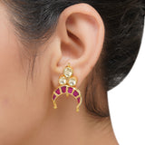 Gold Plated Sampurna Kundan Necklace Set