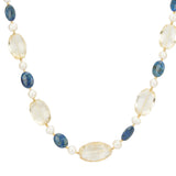 DOR GOLD PLATED BEADS NECKLACE