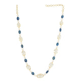DOR GOLD PLATED BEADS NECKLACE