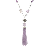 DOR AMETHYST GOLD PLATED NECKLACE