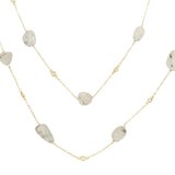 DOR SMOKEY GOLD PLATED NECKLACE