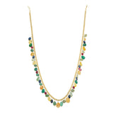 DOR CHAIN MULTI COLOUR NECKLACE