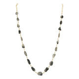 DOR SMOKEY PEARL CHAIN NECKLACE