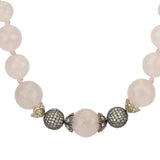 DOR ROSE BEADS NECKLACE