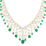 HEERA GREEN PAN NECKLACE SET