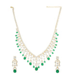HEERA GREEN PAN NECKLACE SET
