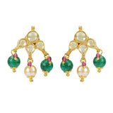 Kanchan Kundan Peacock Necklace Set