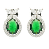 HEERA ZIRCON GREEN PENDANT SET