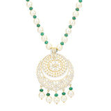 HEERA PANDANT PEARL SET